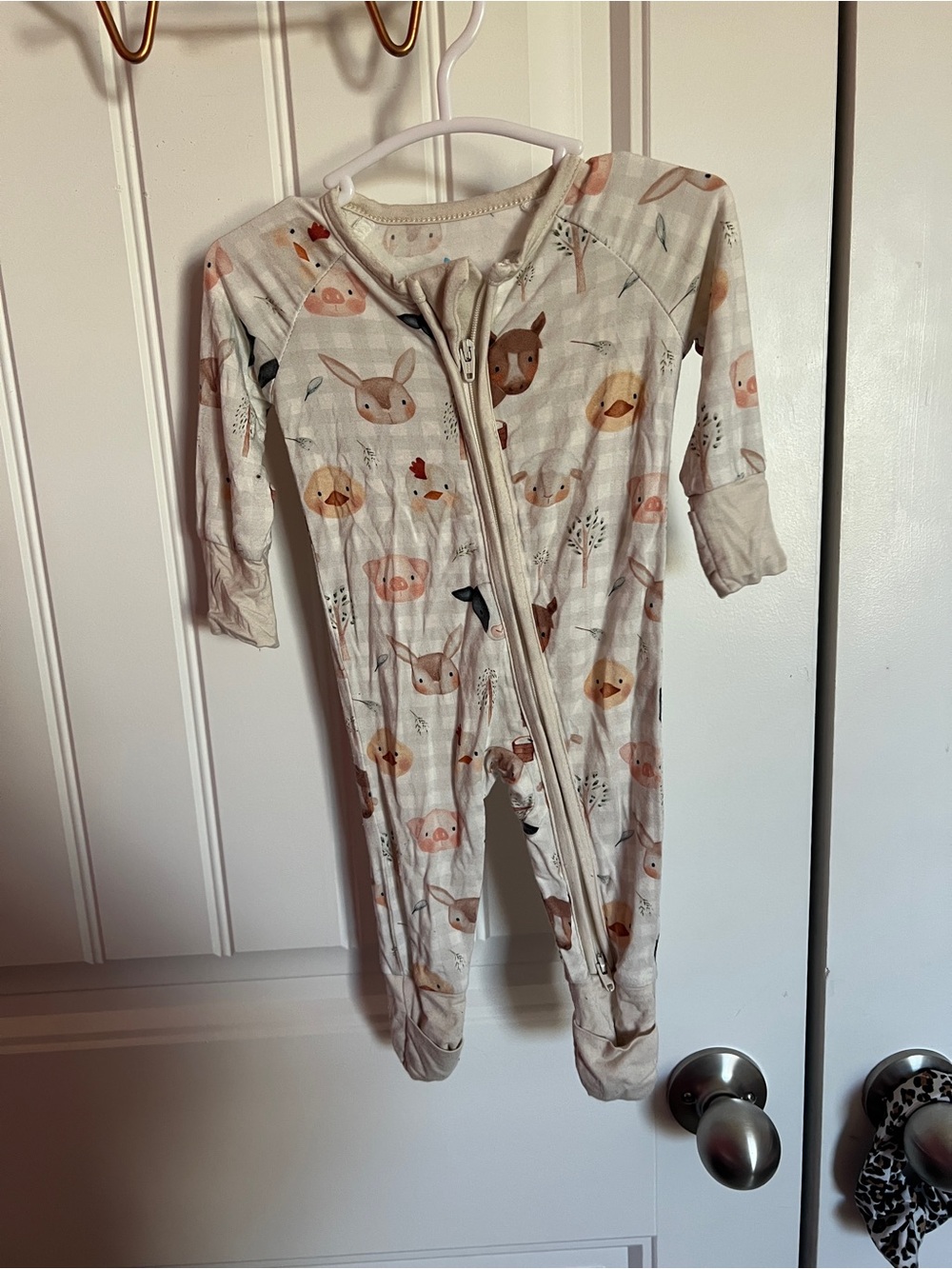 little one shop farm friends sleeper newborn